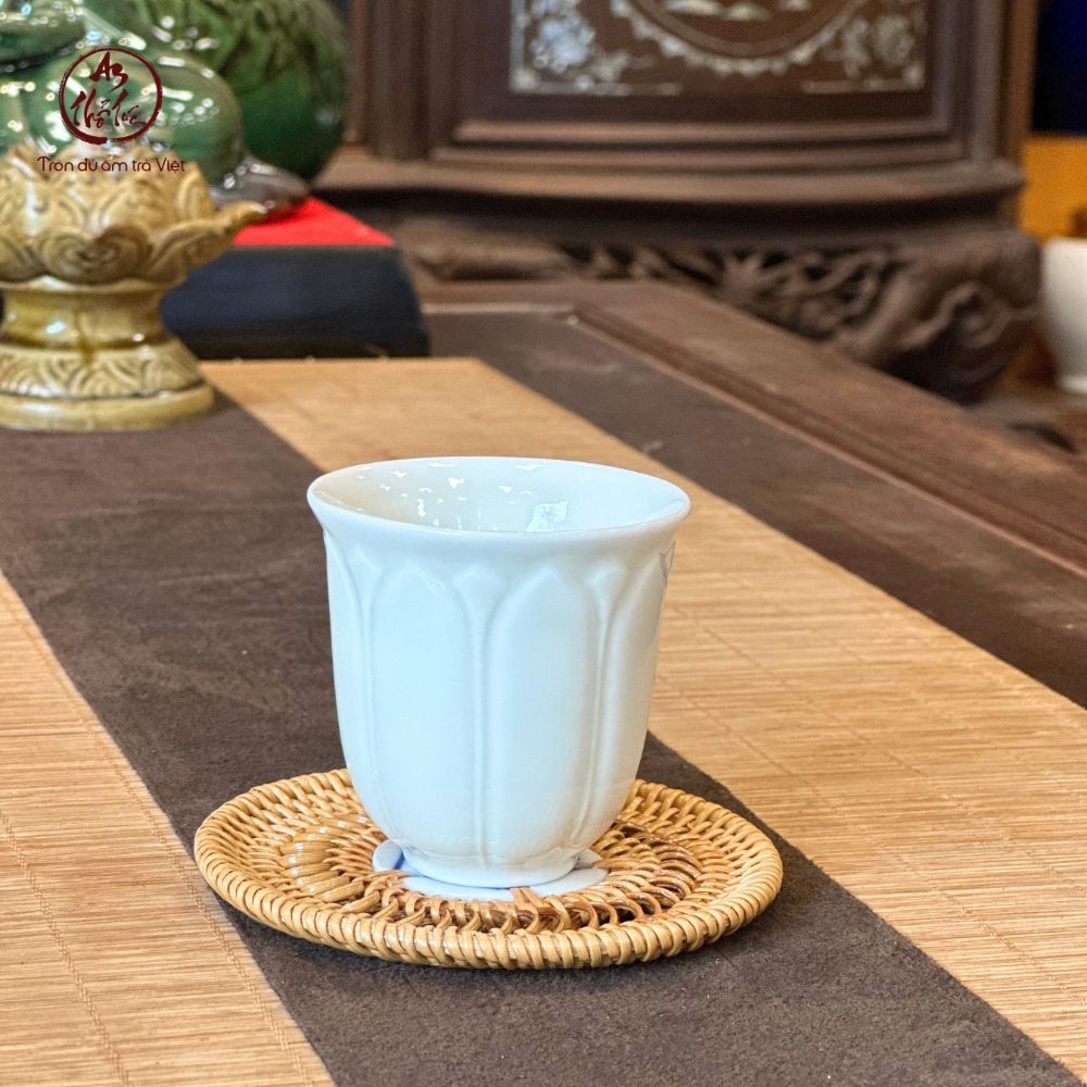 Chén Hoa Sen Men Ngọc/ Men Tro – An Thổ Túc