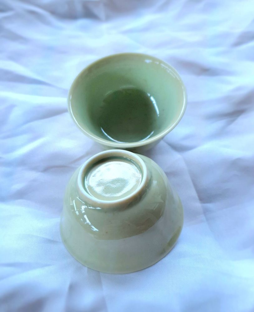 Chén men Celadon (6 cái) – Gốm Văn Lang