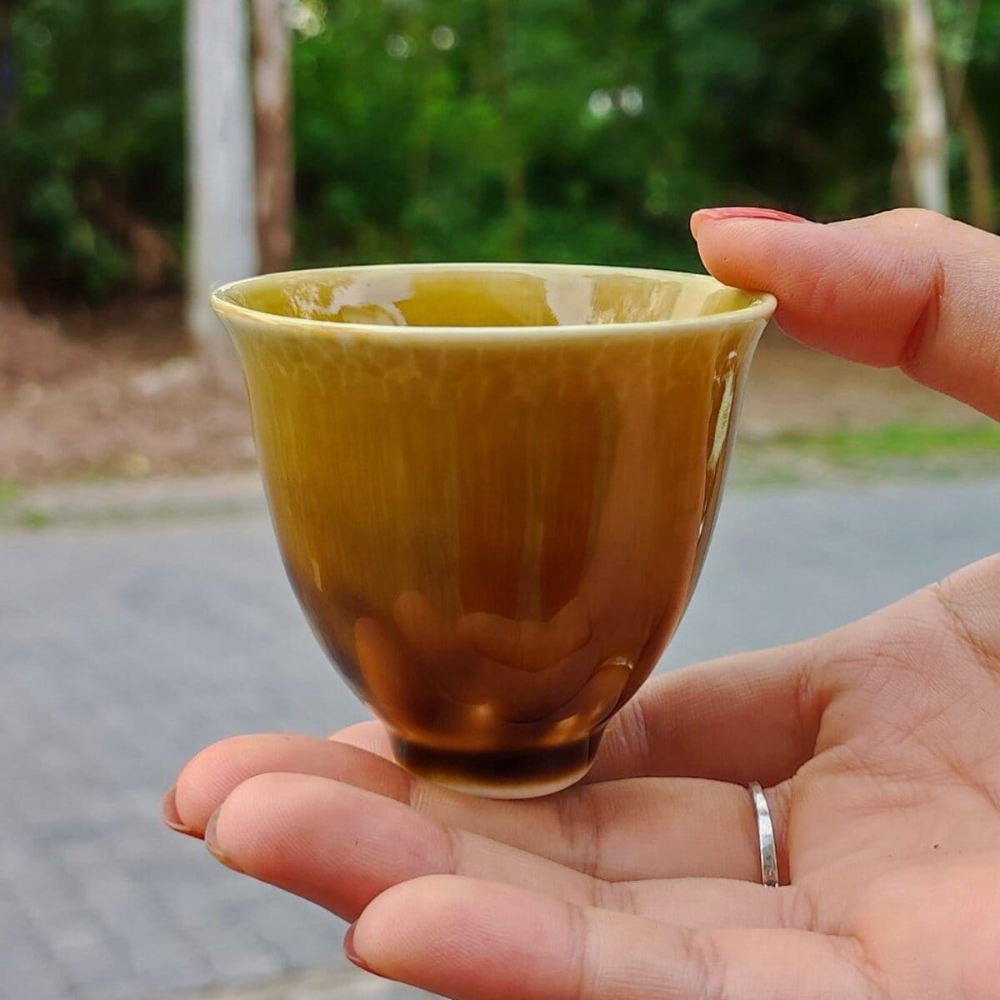 Chén Kim Sa men Hoàng Lưu Ly (6 cái) – An Thổ Túc