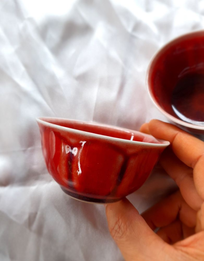 Chén men Lạc Hồng (6 cái) – Gốm Văn Lang