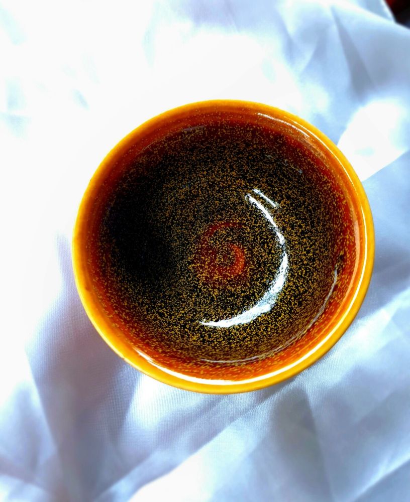 Chén men Trà Bụi (6 cái) – Gốm Văn Lang