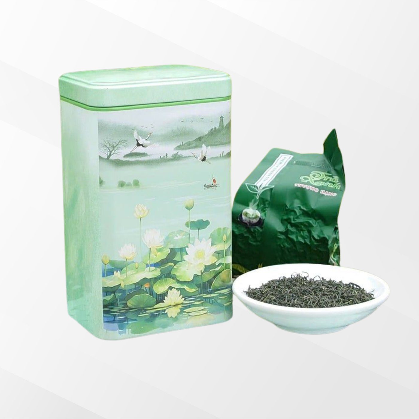 Hộp trà sen Tây Hồ Travina – HTX Tâm Trà Việt tại Tea Connect Tea Show 2026
